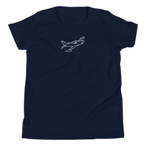Aermacchi SF.260 Trainer and Aerobatic Aircraft Youth T-Shirt