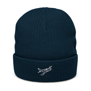 Aermacchi SF.260 Trainer and Aerobatic Aircraft Atlantis Recycled Cuffed Beanie