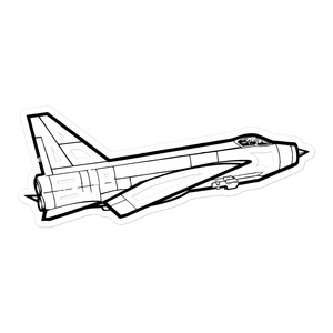 BAC Lightning Supersonic Fighter Sticker