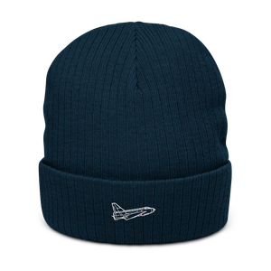 BAC Lightning Supersonic Fighter Atlantis Recycled Cuffed Beanie