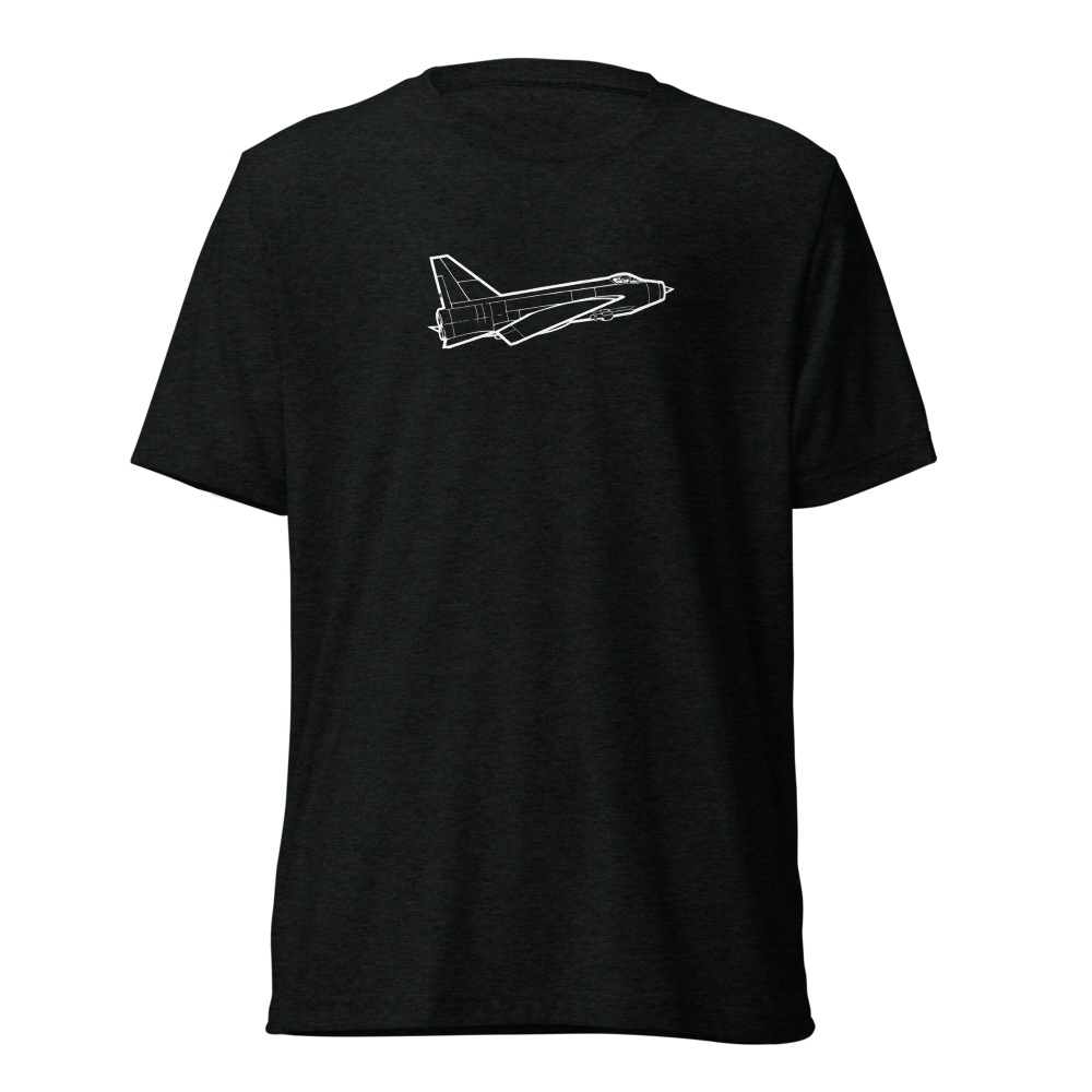BAC Lightning Supersonic Fighter Tri-blend T-Shirt 