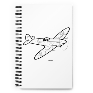 Supermarine Spitfire Fighter 3 Notebook