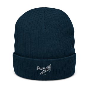 Supermarine Spitfire Fighter 3 Atlantis Recycled Cuffed Beanie