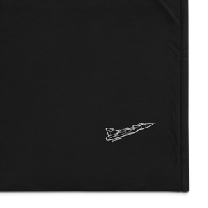 Saab JAS 39 Gripen - The Nordic Defender Port Authority Embroidered Premium Sherpa Blanket
