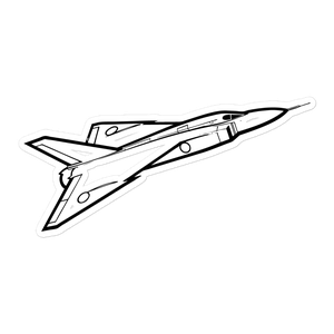 Avro Arrow - Canadian Supersonic Legend Sticker