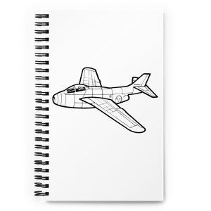 SAAB 29 'Flying Barrel' Notebook