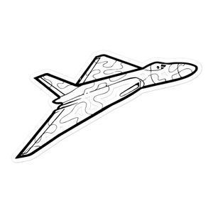 Avro Vulcan Cold War Legend Sticker