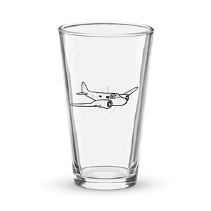 Airspeed Oxford Trainer  Shaker Pint Glass