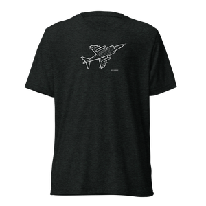 BAe Harrier GR.3 V/STOL Fighter Tri-blend T-Shirt