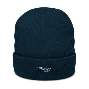 Dassault Rafale Multirole Fighter 2 Atlantis Recycled Cuffed Beanie