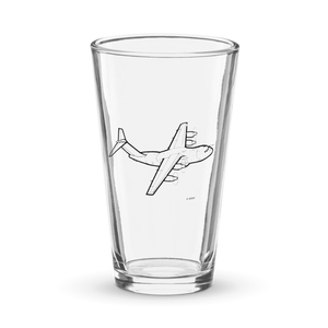 Airbus A400M Military Transport  Shaker Pint Glass