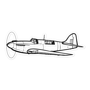 Fairey Firefly Naval Fighter Sticker