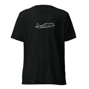 Hawker Sea Fury - Naval Legend Tri-blend T-Shirt