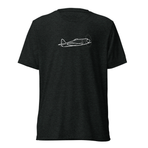 Hawker Sea Fury - Naval Legend Tri-blend T-Shirt
