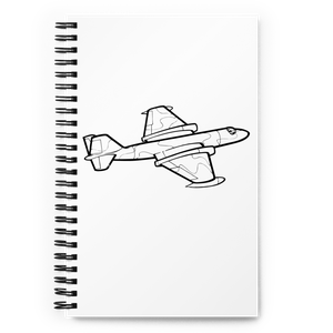 English Electric Canberra Bomber Notebook