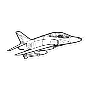 BAE Hawk: Aerobatic Icon Sticker