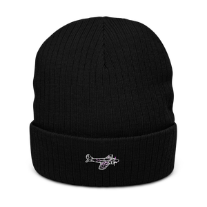 Boeing 247 - The First Modern Airliner Atlantis Recycled Cuffed Beanie