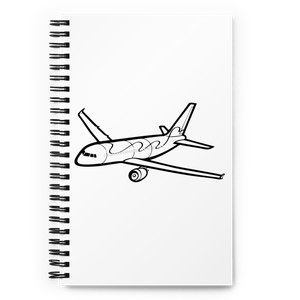 Airbus A320 - Aviation Icon Notebook