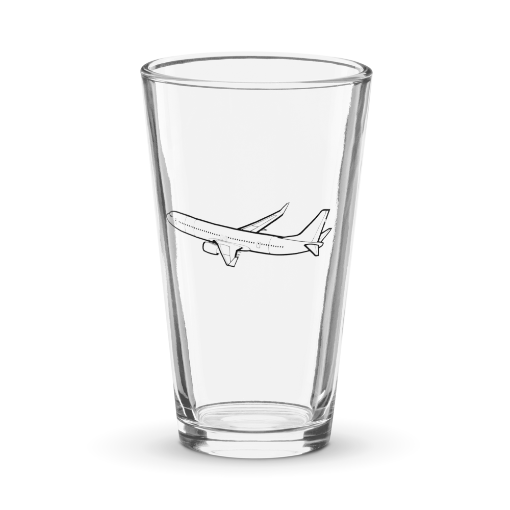 Boeing 737-900ER Airliner  Shaker Pint Glass 