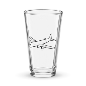 Douglas DC-6 Airliner  Shaker Pint Glass