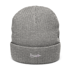 Convair 580 Turbo-Prop Airliner Atlantis Recycled Cuffed Beanie