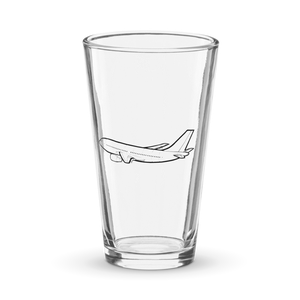 Airbus A310: Aviation Icon 2  Shaker Pint Glass