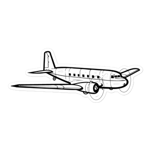 Douglas DC-2 Airliner Pioneer Sticker