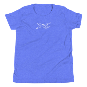 Airbus A330 Wide-body Jetliner Youth T-Shirt