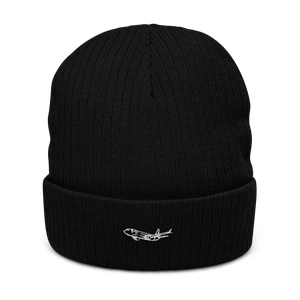 Boeing 737 MAX Airliner Atlantis Recycled Cuffed Beanie