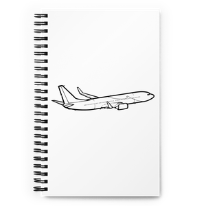 Boeing 737-8 Airliner Notebook