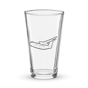De Havilland DASH 8 Airliner  Shaker Pint Glass
