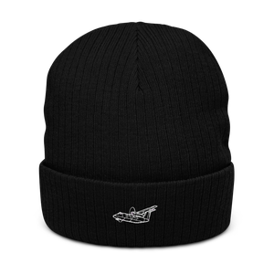 De Havilland DASH 8 Airliner Atlantis Recycled Cuffed Beanie