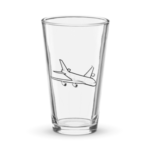 Airbus A380 Superjumbo  Shaker Pint Glass