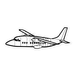 Short 360 Regional Airliner Sticker