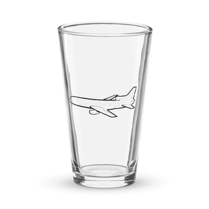 Lockheed L-1011 TriStar Luxury Liner  Shaker Pint Glass