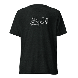 Short Skyvan - The Flying Shoebox Tri-blend T-Shirt