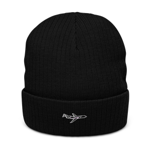 Boeing 727-200 Airliner 2 Atlantis Recycled Cuffed Beanie