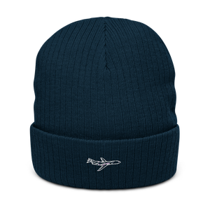 Boeing 727-200 Airliner 2 Atlantis Recycled Cuffed Beanie