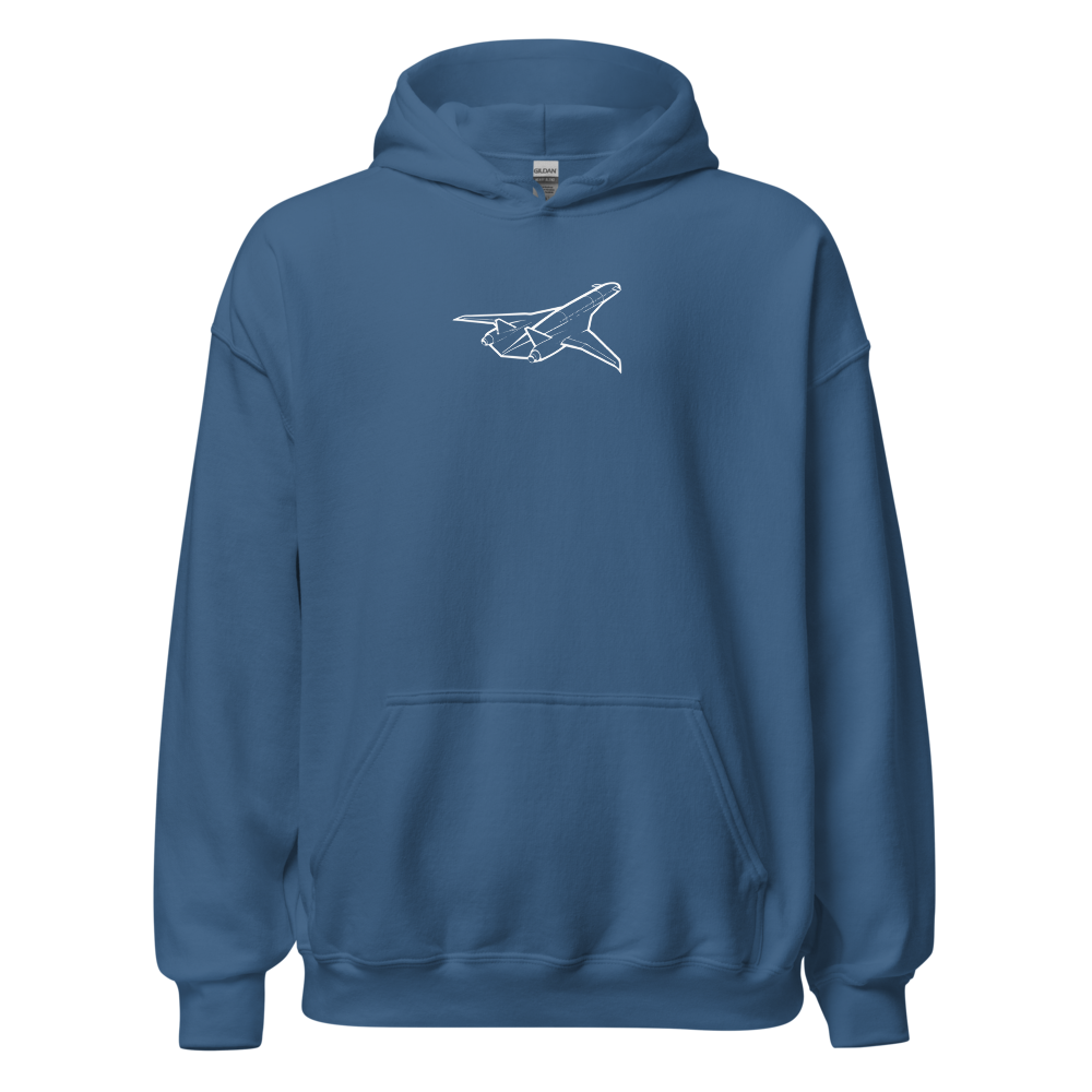Boeing Supersonic Transport Dream Hoodie Sweatshirt 