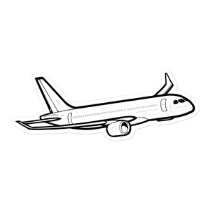 Airbus A220 - The Game Changer Sticker