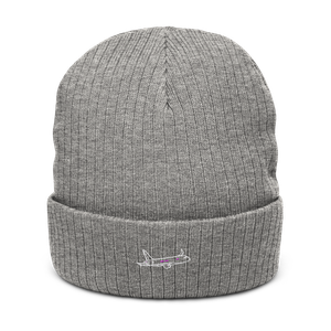 Airbus A220 - The Game Changer Atlantis Recycled Cuffed Beanie