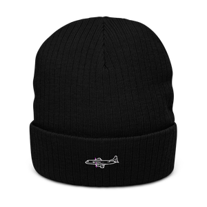 Lockheed Electra Airliner Atlantis Recycled Cuffed Beanie