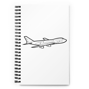 Boeing 747 Queen of the Skies Notebook