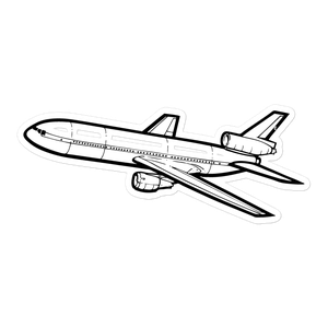 McDonnell Douglas DC-10 Airliner Sticker