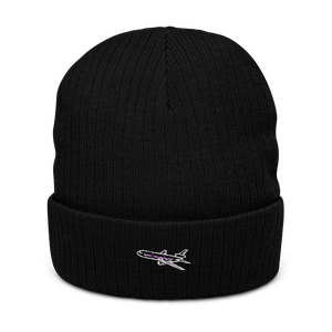 McDonnell Douglas DC-10 Airliner Atlantis Recycled Cuffed Beanie