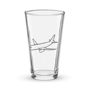 Airbus A320 - Sky Innovator 2  Shaker Pint Glass