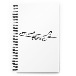 Embraer EMB 190 Airliner Notebook