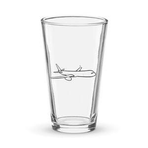 Boeing 757 Workhorse 3  Shaker Pint Glass