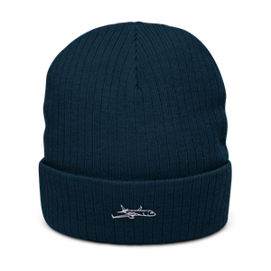 Boeing 757 Workhorse 3 Atlantis Recycled Cuffed Beanie