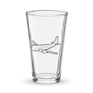 Boeing 377 Luxury Airliner  Shaker Pint Glass